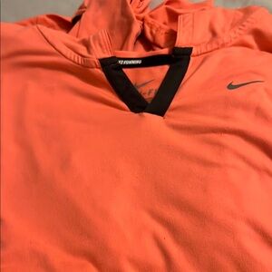 Nike Dri-FIT Orange Pullover Hoodie